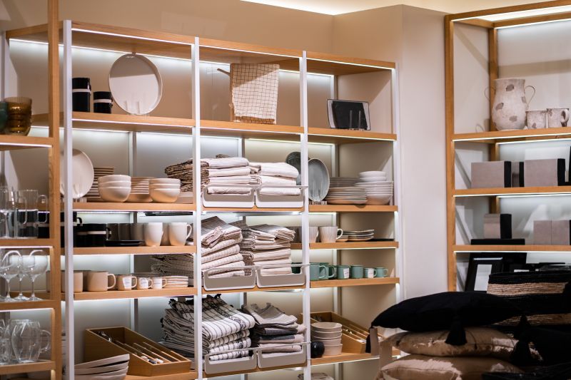 Open Shelving Storage